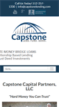 Mobile Screenshot of capstonelending.com